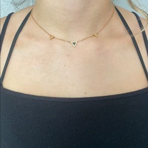 triangle necklace